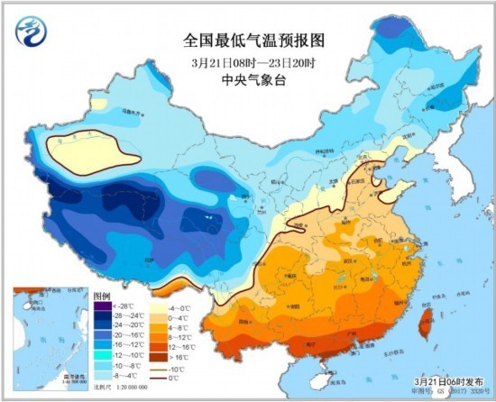 上海发布寒潮蓝色预警：预计48小时内全市大部地区最低气温降幅可达8-9℃|界面新闻 · 快讯